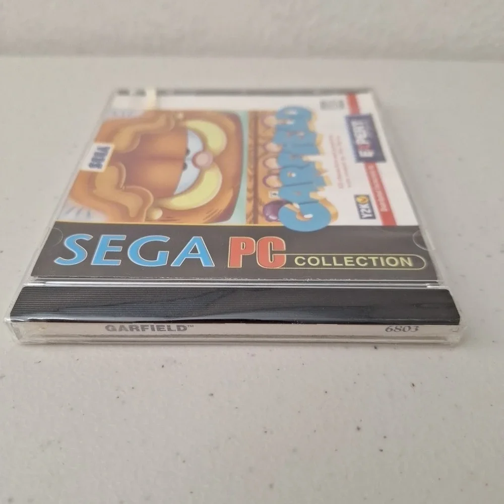 RARE Vintage NEW Garfield In TV Land Sega Entertainment CD-ROM PC SEALED